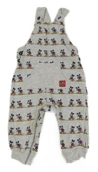 Šedé laclové tepláky s Mickey Disney