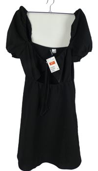 Nové - Dámské černé šaty H&M
