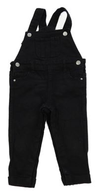 Černé laclové rifle Denim Co.