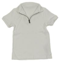 Bílé žebrované polo tričko M&S