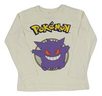 Smetanové triko s Gengarem - Pokémon Sinsay