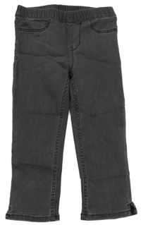 Šedé crop džegíny H&M