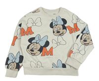 Smetanová mikina s Minnie M&S