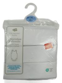 Nové - 3x bílé body Primark