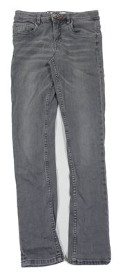 Šedé skinny rifle Petrol 