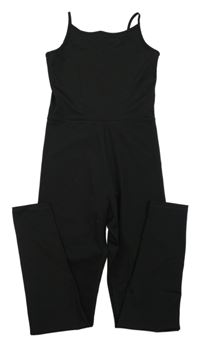 Černý sportovní kalhotový overal H&M