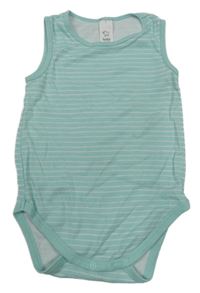 Světlemodré proužkované body C&A
