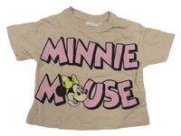 Béžové tričko s Minnií H&M