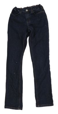 Tmavomodré skinny fit rifle H&M