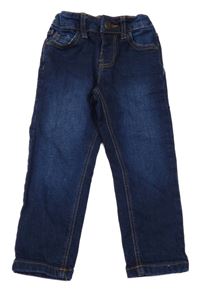 Tmavomodré slim rifle Denim Co.