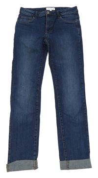 Tmavomodré skinny rifle C&A vel. 176