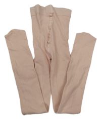 Světlerůžové punčocháče H&M