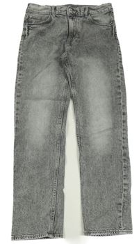 Šedé slim fit rifle H&M