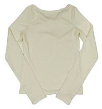 Smetanové triko H&M