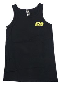 Černé tílko s nápisem - StarWars C&A