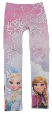 Růžové legíny s Frozen Disney