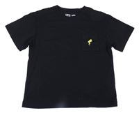 Černé tričko s Pikachu UNIQLO
