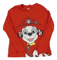 Červené triko s PAW PATROL - Marshall C&A