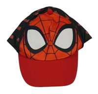 Černo-červená kšiltovka - Spiderman 