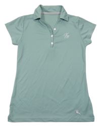 Zelené sportovní polo tričko