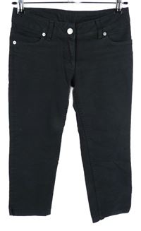 Dámské černé capri rifle H&M