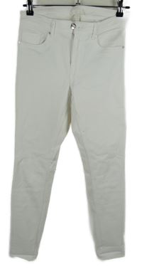 Dámské bílé skinny rifle H&M