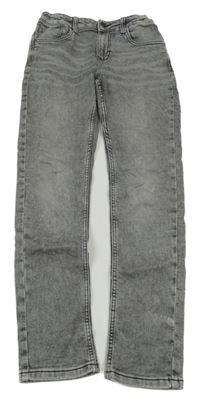 Šedé plísňové slim teplákové rifle C&A