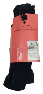 Nové - 3x - Tmavomodré vzorované punčocháče M&S