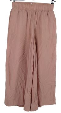 Dámské růžové culottes kalhoty Sinsay 