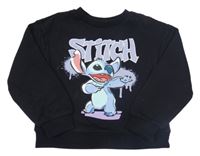 Černá mikina se Stitchem Primark