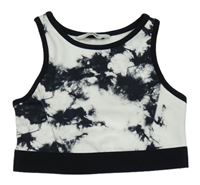 Bílo-černá batikovaná sportovní lambáda George