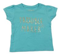 Světlemodré tričko s nápisem Primark