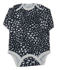 Černo-bílé vzorované body 