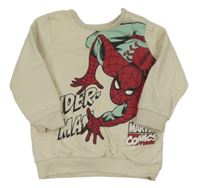 Smetanová mikina se Spidermanem George