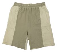 Béžovo-pískové teplákové kraťasy Matalan