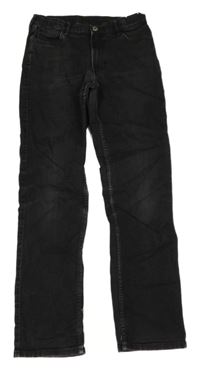 Černé slim fit rifle H&M