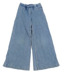 Světlemodré flare džegíny H&M