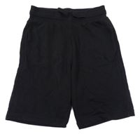 Černé teplákové kraťasy H&M
