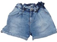 Modré riflové chino kraťasy Blue Effect