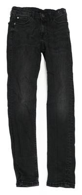 Tmavošedé skinny fit rifle C&A