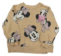 Béžová mikina s Minnie H&M