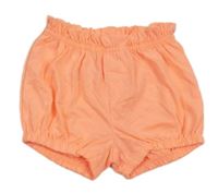 Neonově růžové bavlněné kraťasy Nutmeg