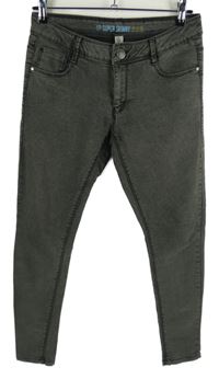 Dámské tmavošedé skinny rifle Denim 