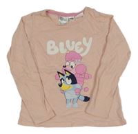 Světlerůžové triko - Bluey H&M