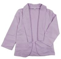 Lila sáčkový cardigan Shein