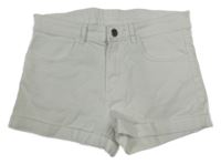Bílé riflové kraťasy H&M