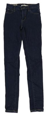 Tmavomodré skinny rifle Levi´s 