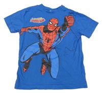 Modré tričko se Spidermanem Marvel