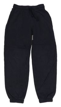 Tmavomodré cuff tepláky M&S