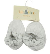 Nové - bílé froté bačkory LILY&JACK vel. 20